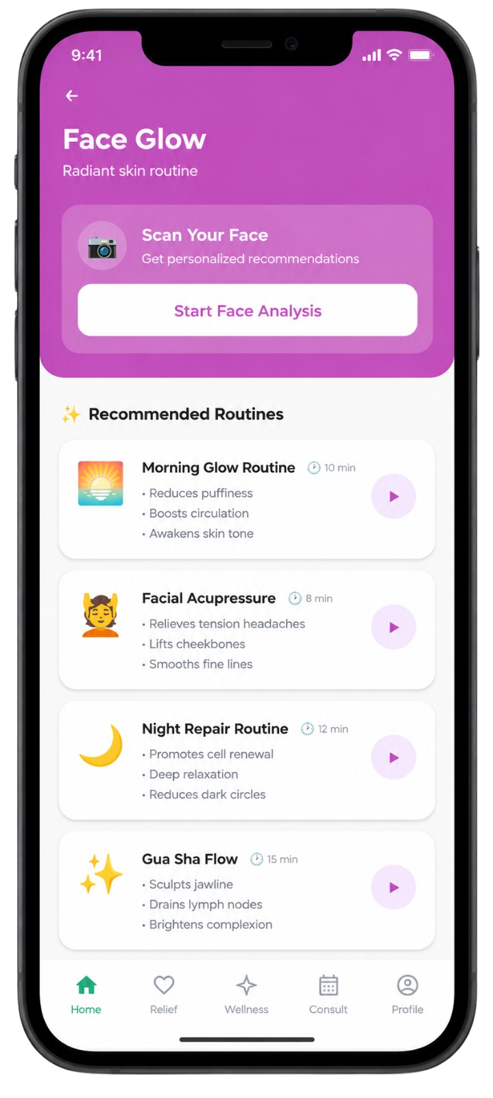 Personalized skincare routines powered by smart analysis