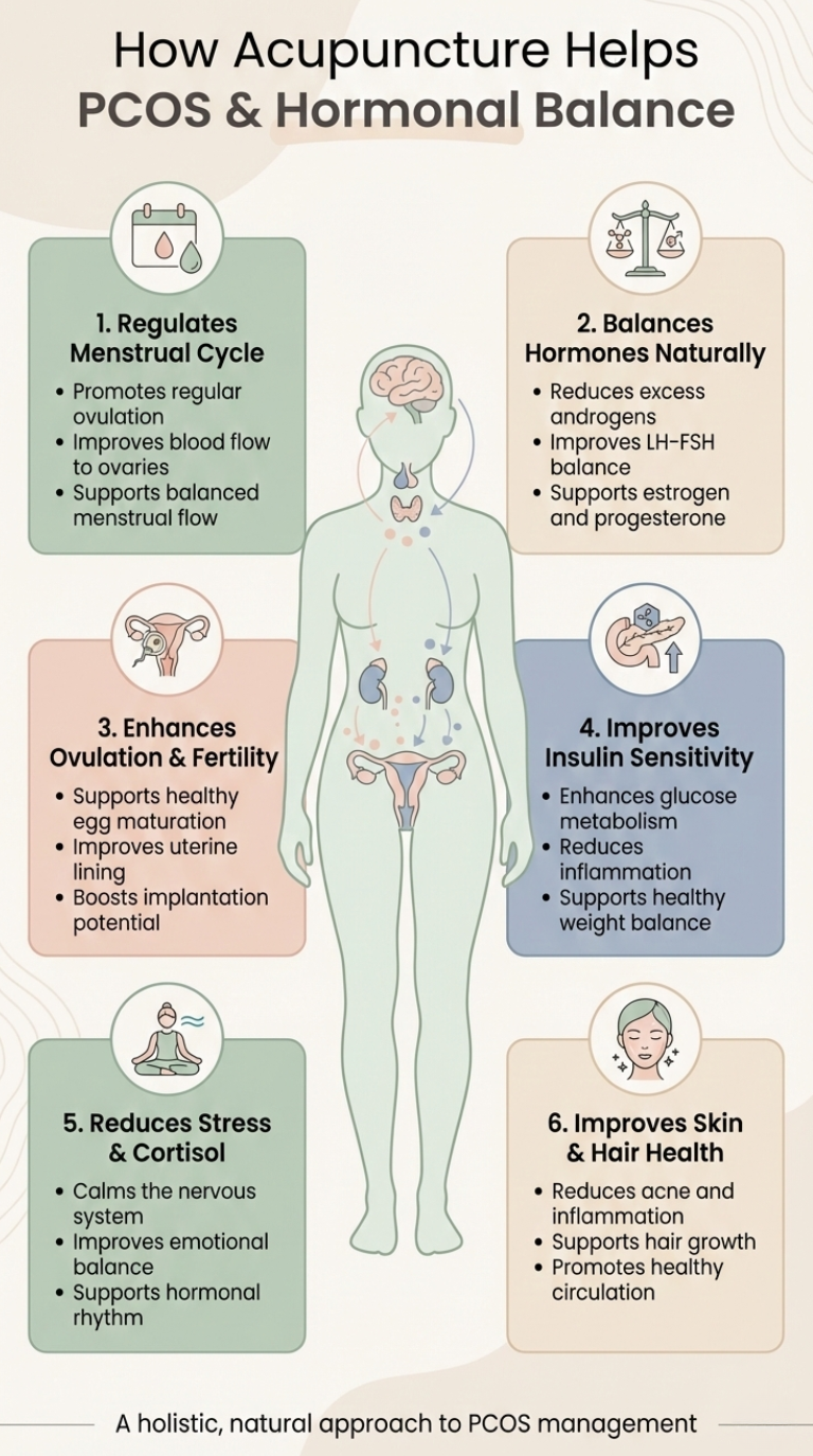 How Acupuncture Helps PCOS